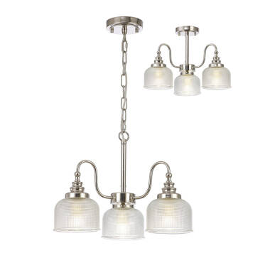 Image of Magnolia 3 Arm Ceiling Pendant Light