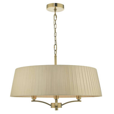 Dar Cristin 4 Arm Ceiling Pendant Light