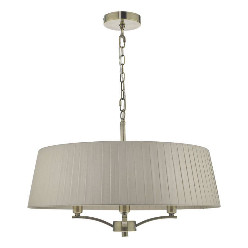Image of Dar Cristin 4 Arm Ceiling Pendant Light