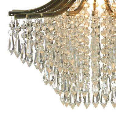 Image of Dar Suri Glass Ceiling Pendant Light