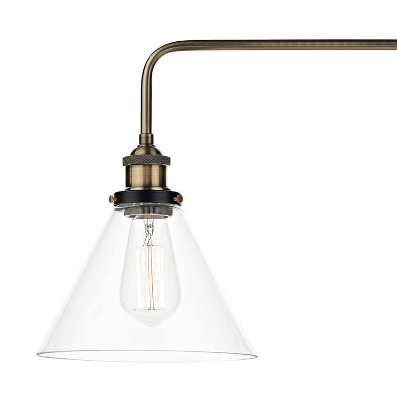 Image of Dar Ray 3 Light Bar Ceiling Pendant