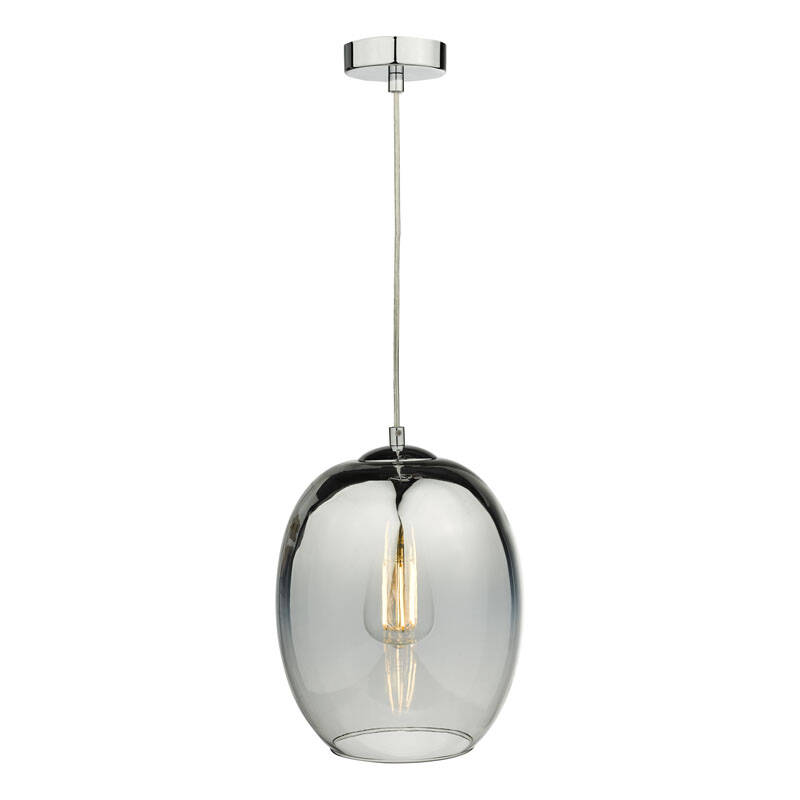 Image of Dar Patrice Glass Ceiling Pendant Light