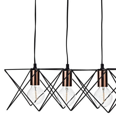 Image of Dar Midi 5 Light Bar Ceiling Pendant