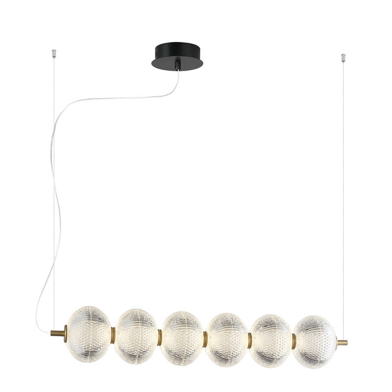Image of Edit Pellucid LED Bar Ceiling Pendant Light