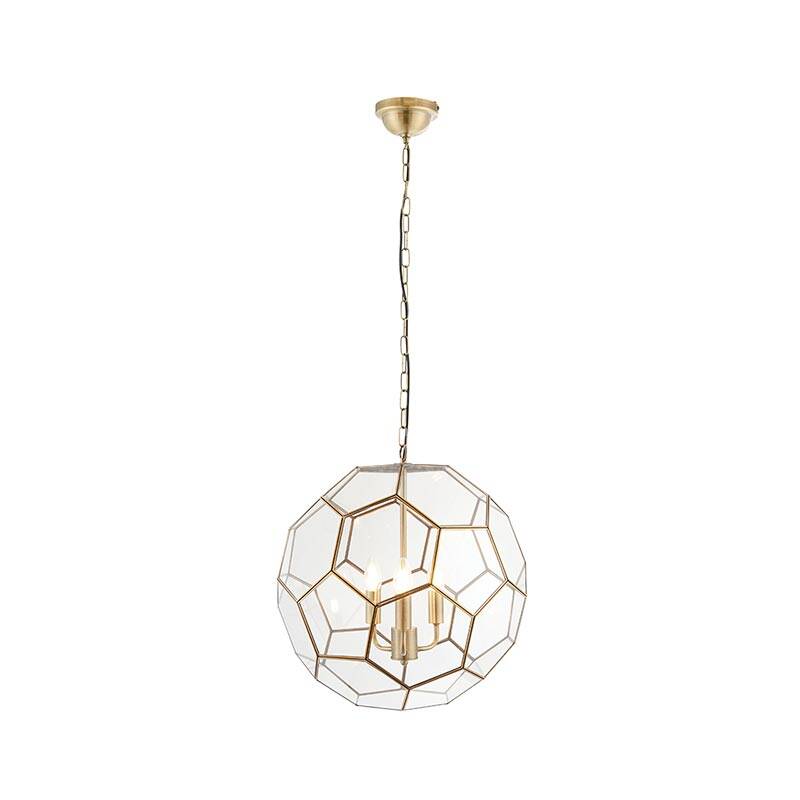Image of Endon Miele 3 Arm Ceiling Pendant Light