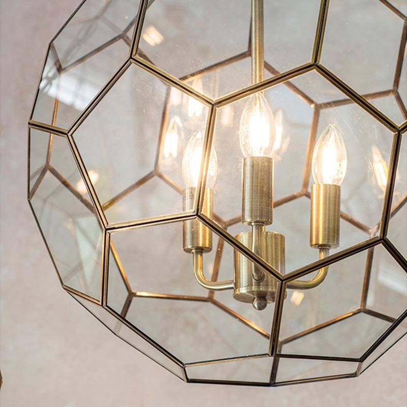 Image of Endon Miele 3 Arm Ceiling Pendant Light