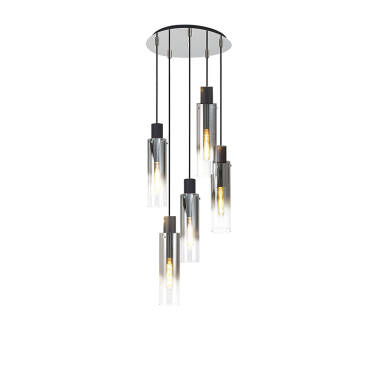 Image of Austin Glass Cascade Ceiling Pendant