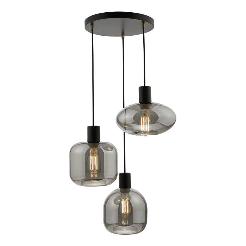 Image of Dar Aiden 3 Light Cluster Pendant