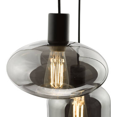 Image of Dar Aiden 3 Light Cluster Pendant