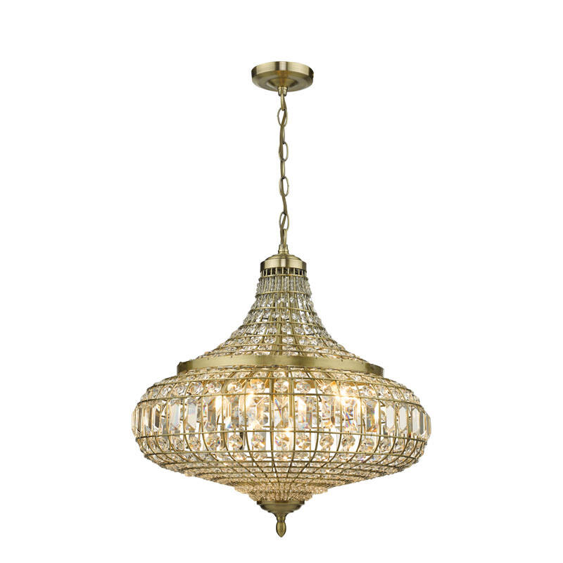 Image of Dar Asmara Crystal Ceiling Pendant Light