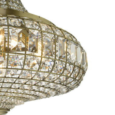 Image of Dar Asmara Crystal Ceiling Pendant Light
