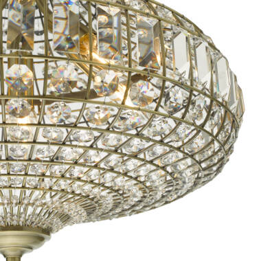 Image of Dar Asmara Crystal Ceiling Pendant Light