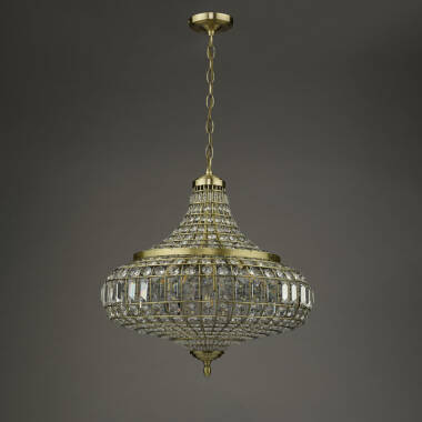 Image of Dar Asmara Crystal Ceiling Pendant Light