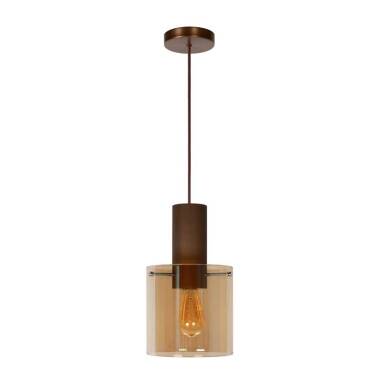 Image of Lucide Toledo Glass Ceiling Pendant Light