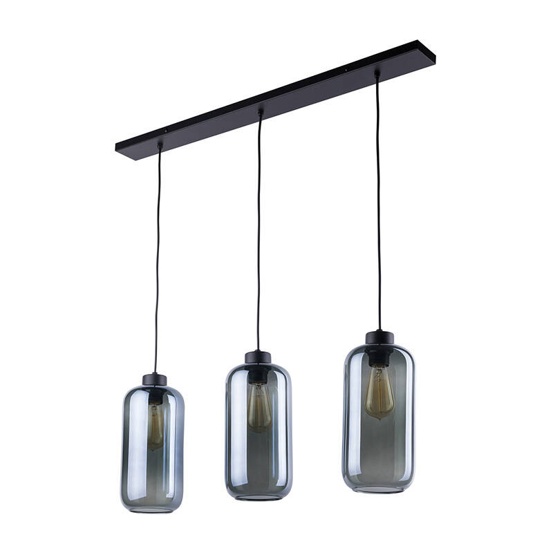 Image of Edit Hollow 3 Light Glass Bar Ceiling Pendant