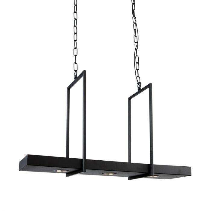 Image of Tray 3 Light LED Bar Ceiling Pendant