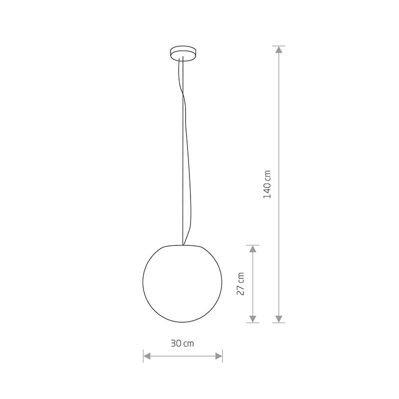 Image of Edit Cloud Small Pendant Porch Light