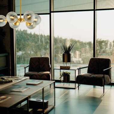 Image of Edit Fiore 6 Light Ceiling Pendant Light