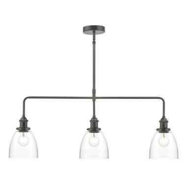 Dar Arvin 3 Light Bar Ceiling Pendant