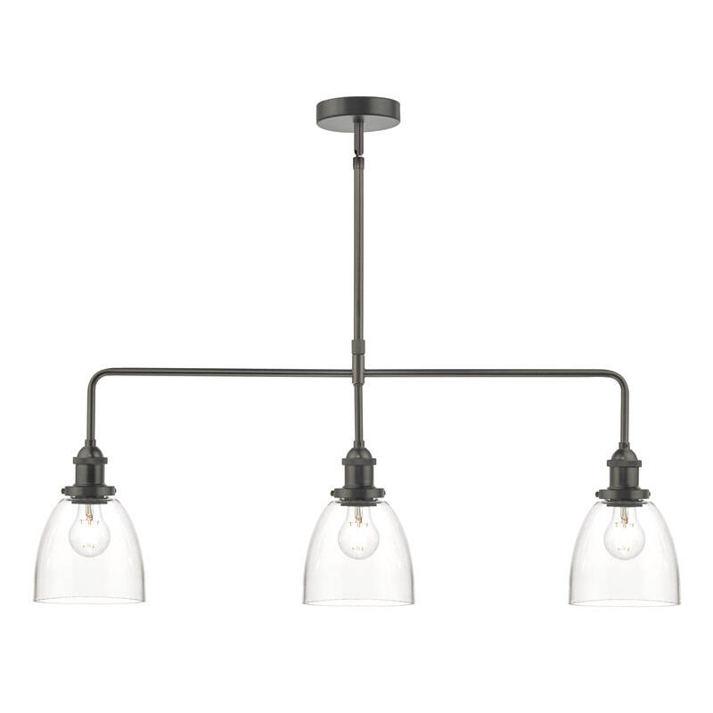Image of Dar Arvin 3 Light Bar Ceiling Pendant