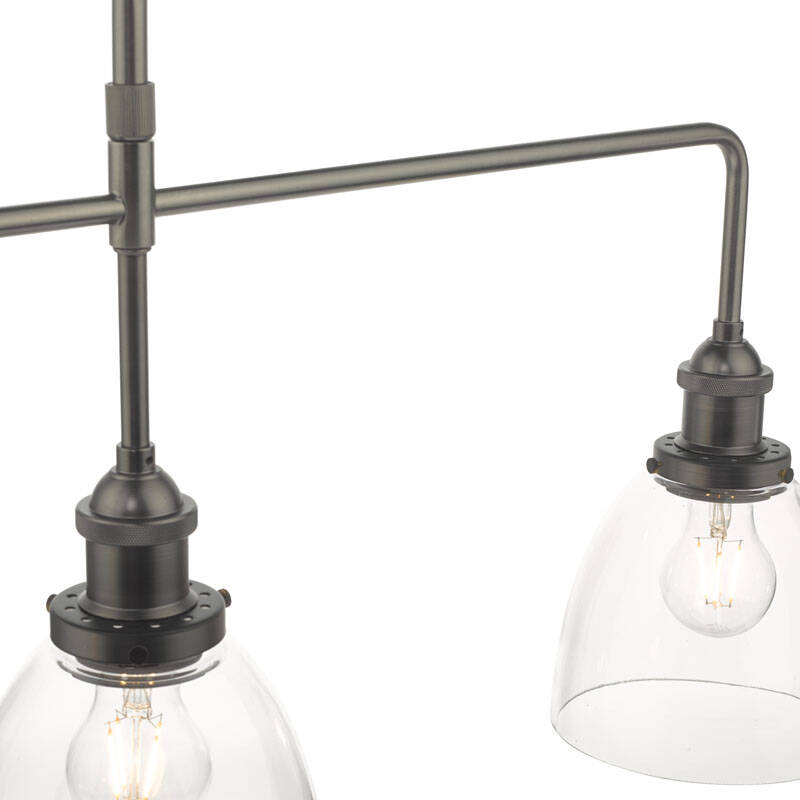 Image of Dar Arvin 3 Light Bar Ceiling Pendant