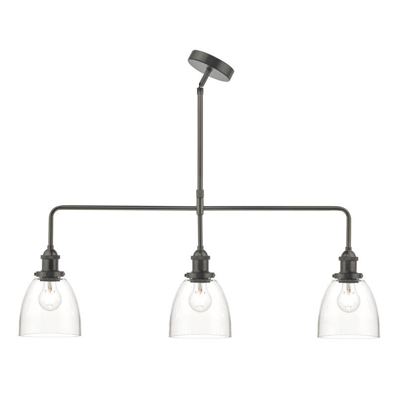 Image of Dar Arvin 3 Light Bar Ceiling Pendant