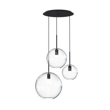 Edit Sphere 3 Light Cascade Ceiling Pendant