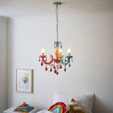 Glow Marie Funky 3 Light Chandelier