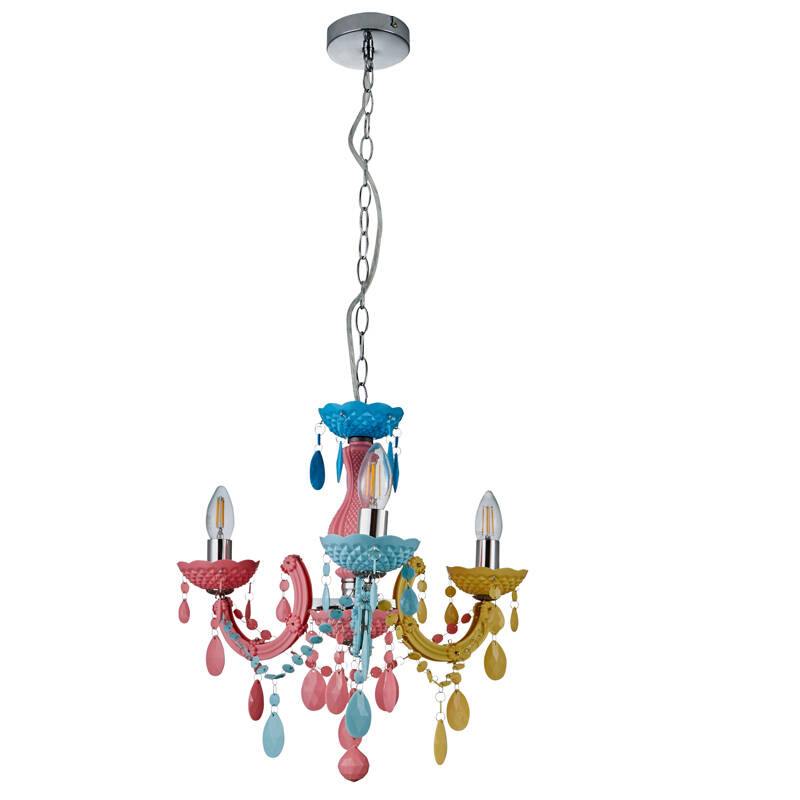 Image of Glow Marie Funky 3 Light Chandelier