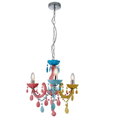 Image of Glow Marie Funky 3 Light Chandelier