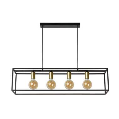Image of Lucide Ruben 4 Light Bar Ceiling Pendant