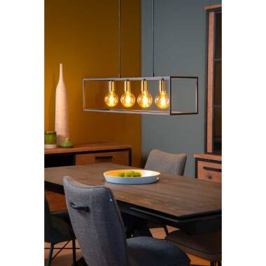 Image of Lucide Ruben 4 Light Bar Ceiling Pendant