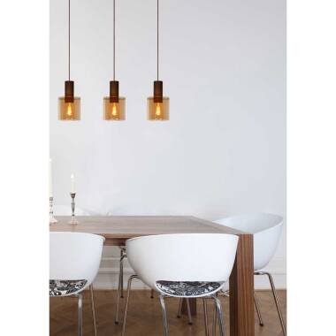 Image of Lucide Toledo 3 Light Bar Ceiling Pendant