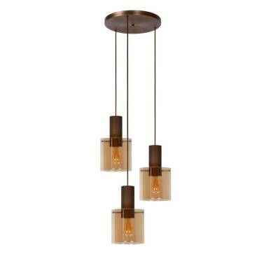 Image of Lucide Toledo 3 Light Cascade Ceiling Pendant