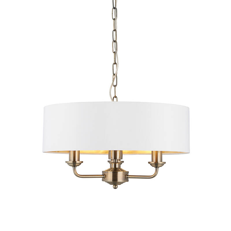Image of Endon Highclere Ceiling Pendant Light