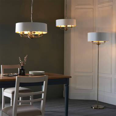 Image of Endon Highclere Ceiling Pendant Light