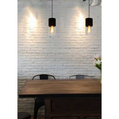 Image of Lucide Zino Glass Ceiling Pendant Light