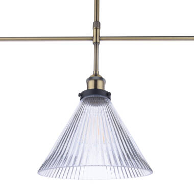 Image of Dar Ambre Bar Ceiling Pendant Light