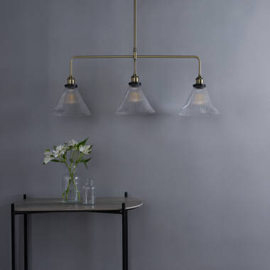 Image of Dar Ambre Bar Ceiling Pendant Light