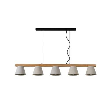 Image of Lucide Possio 5 Light Bar Ceiling Pendant