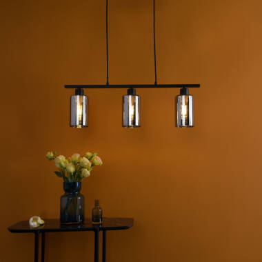 Image of Dar Colette Bar Ceiling Pendant Light