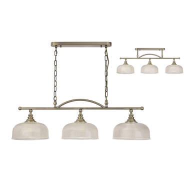 Image of Magnolia 3 Light Bar Ceiling Pendant