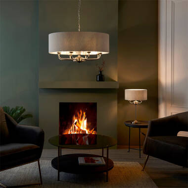Image of Endon Highclere Ceiling Pendant Light