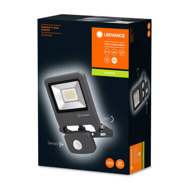 Image of Ledvance Endura 20W LED Floodlight with PIR Sensor