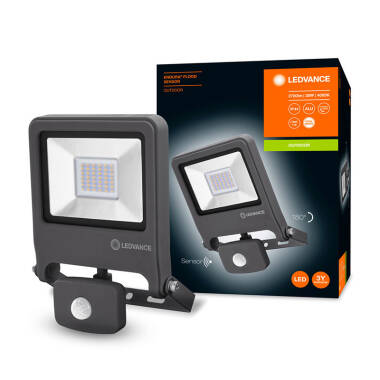 Image of Ledvance Endura 30W LED Floodlight with PIR Sensor