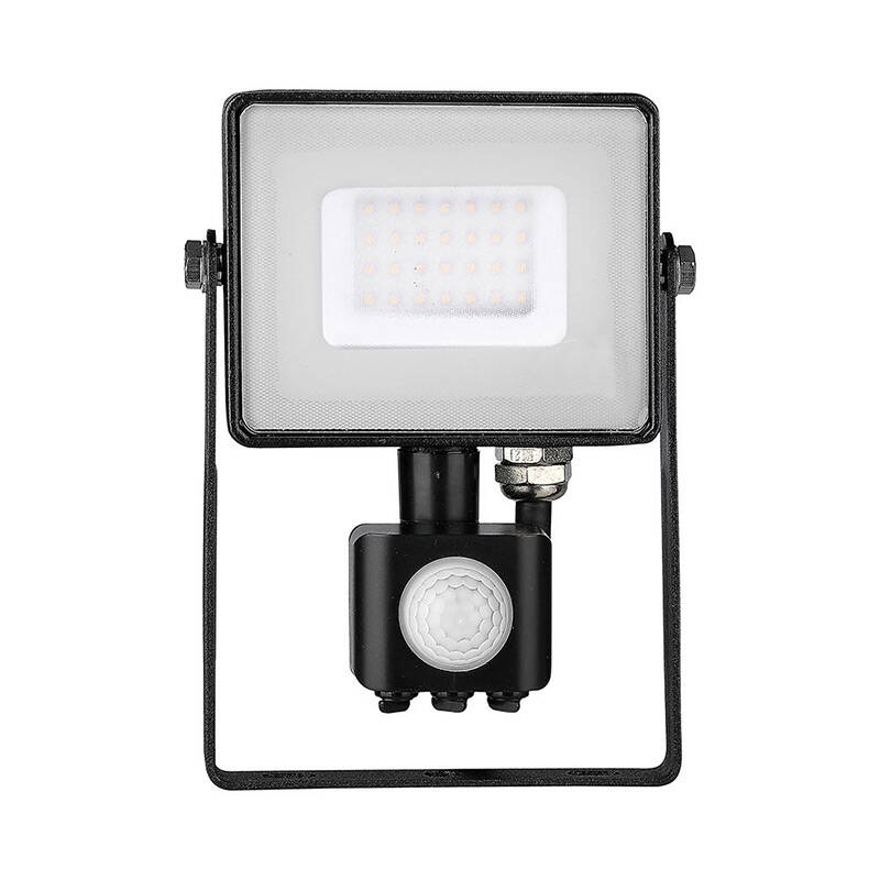 Image of V-Tac 20W Samsung Chip LED Floodlight with PIR Sensor