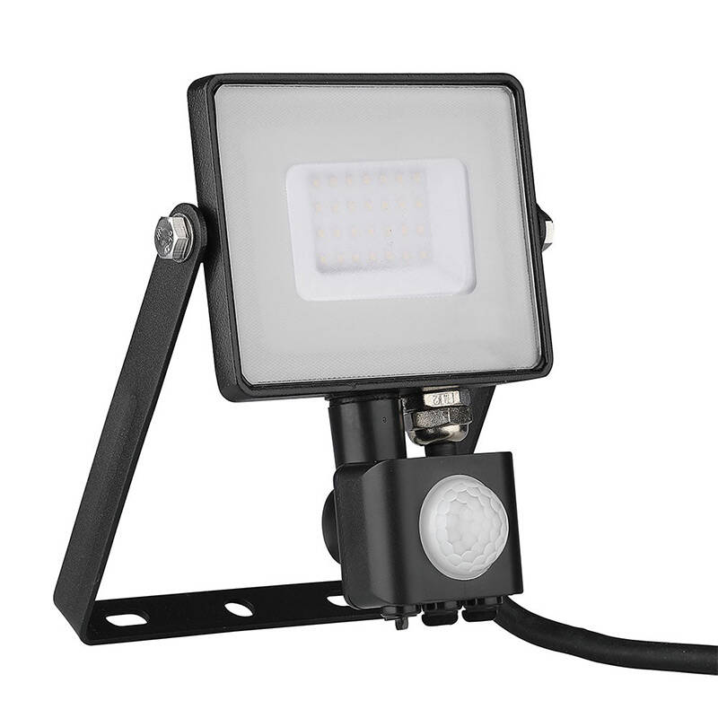 Image of V-Tac 20W Samsung Chip LED Floodlight with PIR Sensor