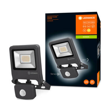 Image of Ledvance Endura 20W LED Floodlight with PIR Sensor