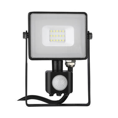 V-Tac 10W Samsung Chip LED Floodlight with PIR Sensor