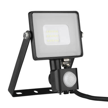 Image of V-Tac 10W Samsung Chip LED Floodlight with PIR Sensor